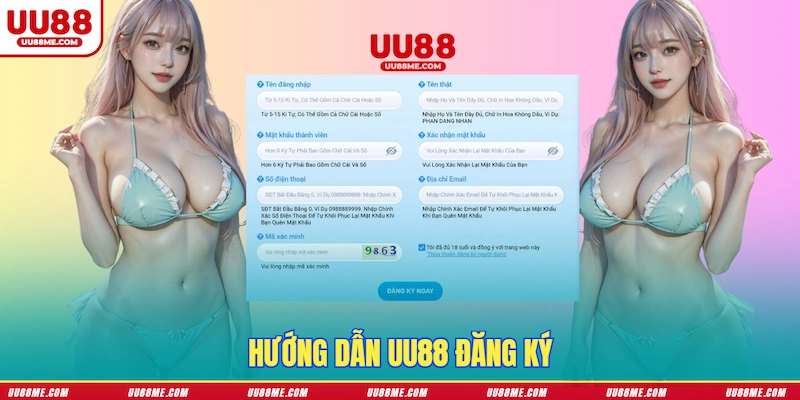 Hướng dẫn UU88 đăng ký